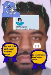 esl fnf pedo, bernd, chudjak, chudjak front, muscular chud, slopjak, africa, discord, discord logo facial mark, distorted