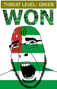 cobson, abkhazia, ahegao, country, emerald, flag, gem, glasses, green, green eyes