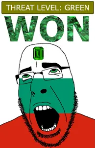 cobson, ahegao, bulgaria, country, emerald, flag, gem, glasses, green, green eyes