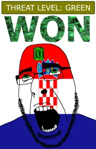 cobson, ahegao, country, croatia, emerald, flag, gem, glasses, green, green eyes