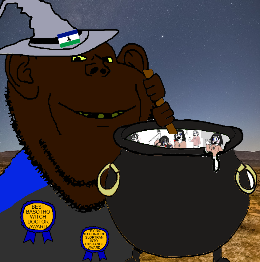 soytan, chudjak, impish soyak ears, jartycuck, award, basotho, beard, brown skin, cauldron, hands