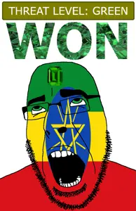 cobson, ahegao, country, emerald, ethiopia, flag, gem, glasses, green, green eyes