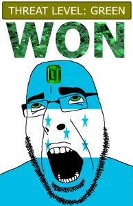cobson, ahegao, country, emerald, flag, gem, glasses, green, green eyes, hair