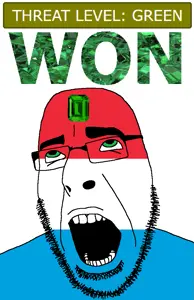 cobson, ahegao, country, emerald, flag, gem, glasses, green, green eyes, hair