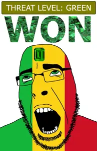 cobson, ahegao, country, emerald, flag, gem, glasses, green, green eyes, hair