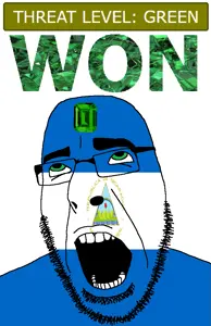 cobson, ahegao, country, emerald, flag, gem, glasses, green, green eyes, hair