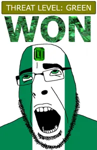 cobson, ahegao, country, emerald, flag, gem, glasses, green, green eyes, hair