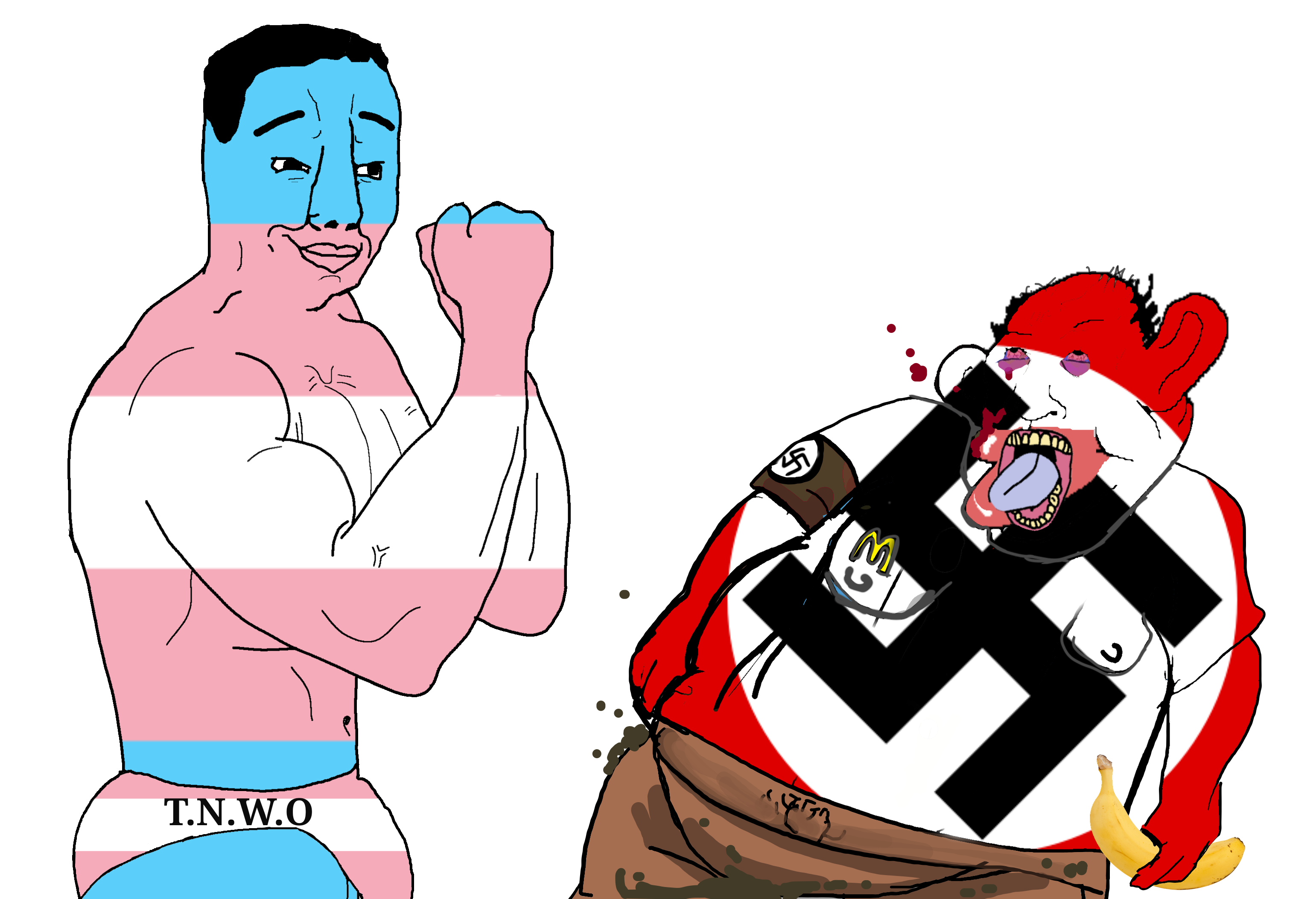 classic amerimutt, bernd, chudjak, hanging troonjak, troonjak, amerimutt, 2soyjaks, ack, banana, black eyes