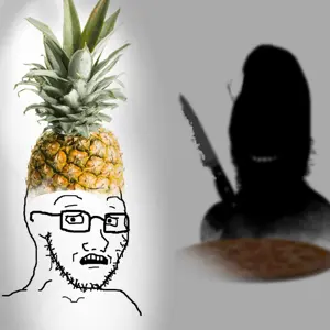 bernd, gapejak, soyak, pinejak, soyak (concerned), concerned, food, fruit, imminent death, knife