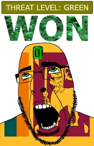cobson, ahegao, animal, emerald, gem, glasses, green, green eyes, hair, holding object