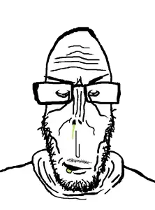 markiplier soyjak, euromutt, euromutt, amerimutt, euromutt & asiamutt variants, muttverse, beard, glasses, transparent background