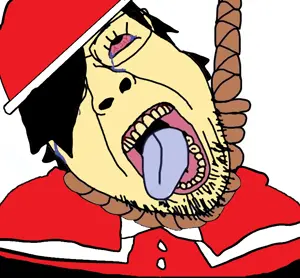 ack, crying, dandy's world, dave and bambi, death, hanging, noose, rope, theandikaofficial, friday night funkin'