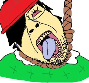 ack, crying, dandy's world, dave and bambi, death, hanging, noose, rope, theandikaofficial, friday night funkin'