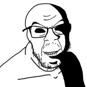 feraljak, biting lip, dark, evil, ominous
