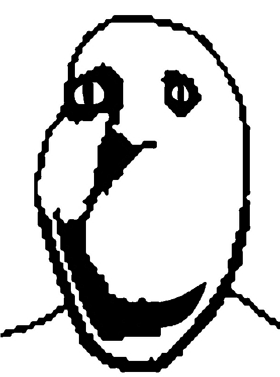 gapejak, evanjak, 1soyjak, bald, black eyes, closed mouth, darkness, evan, monochrome, no beard