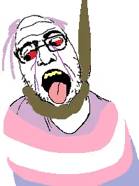 ilfjak, clothes, flag, glasses, hanging, rope, soyjak, stubble, suicide, tongue