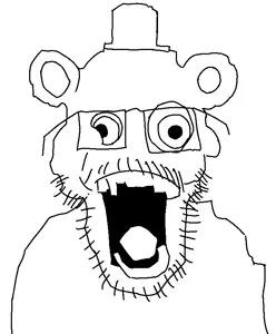 freddy fazbear, unknown, clothes, hat, video game, five nights at freddy's