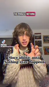 chudjak, animated, leftist, more, nigger really tagged this as 'woman', nothing ever happens, tiktok, tranny, video